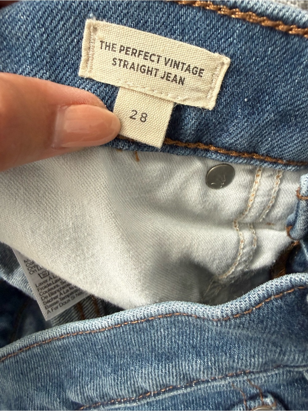 Madewell Perfect Vintage Jeans - Size 28